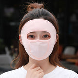 Summer New Sunscreen Mask Sunglasses Lens Sunscreen Mask Full Face Windproof And Dustproof Mask