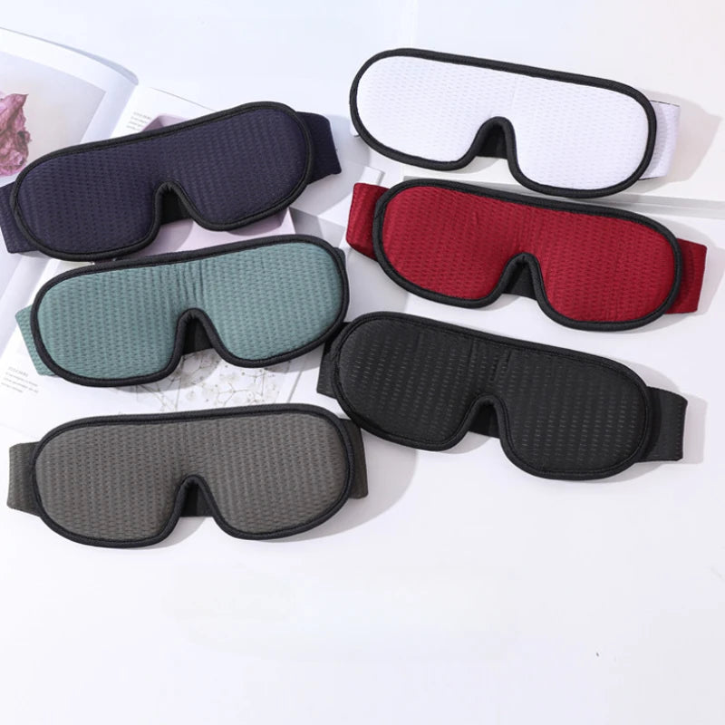 3D Sleeping Mask Block Out Light Soft Padded Sleep Mask For Eyes Slaapmasker Eye Shade Blindfold Sleeping Aid Face Mask Eyepatch