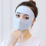 Summer New Sunscreen Mask Sunglasses Lens Sunscreen Mask Full Face Windproof And Dustproof Mask