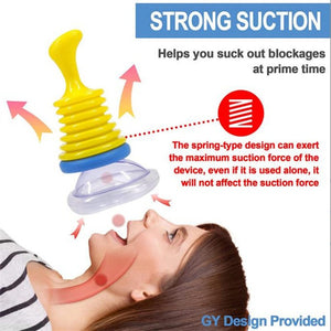 Vital capacity breathing trainer Choking emergency rescue breathing mask Choking Emergency Device