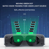 3d Moving Green Light Eye Protection Device Children'S Eye Massager Relives Eye Fatigue Vision Recovery Training Device