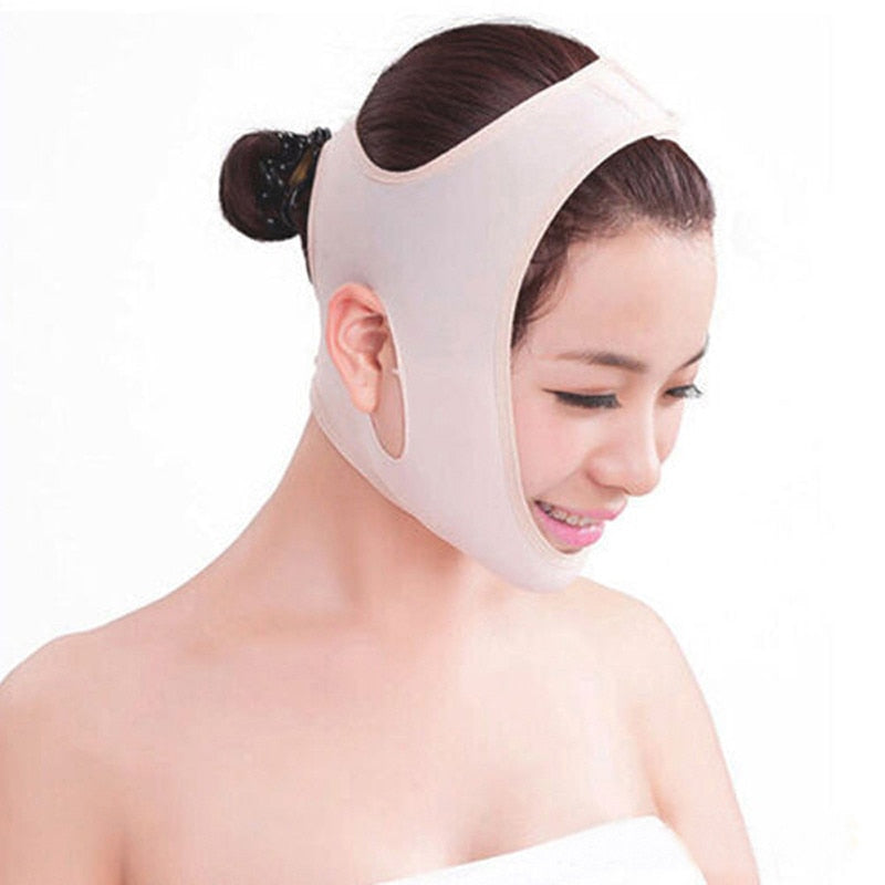 Delicate Facial Thin Face Mask Slimming Bandage Skin Care Belt Shape And Lift Reduce Double Chin Face Mask Face Thining Band