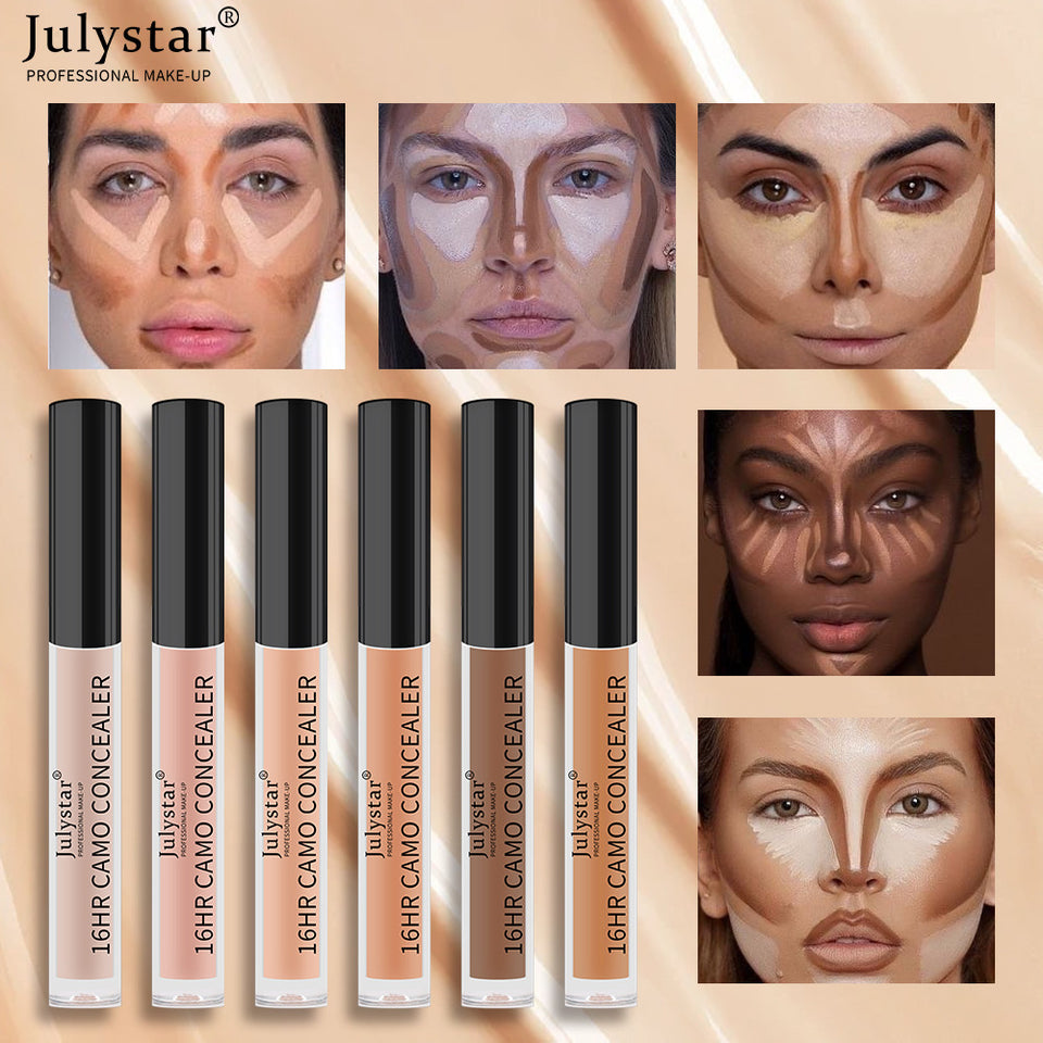 New Concealer Waterproof Non-Removal Concealer Liquid Concealer Cover Face Dark Circles Acne Marks Concealer