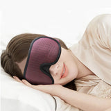 3D Sleeping Mask Block Out Light Soft Padded Sleep Mask For Eyes Slaapmasker Eye Shade Blindfold Sleeping Aid Face Mask Eyepatch