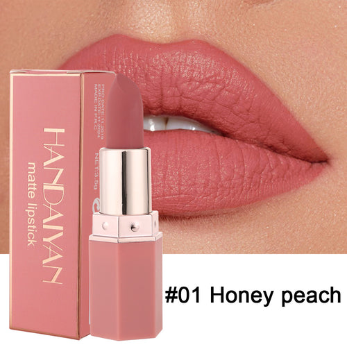 HANDAIYAN Matte Long Lasting Lipstick Lipstick Long Lasting Makeup Multi Color Lipsticks Look Good And Show Temperament