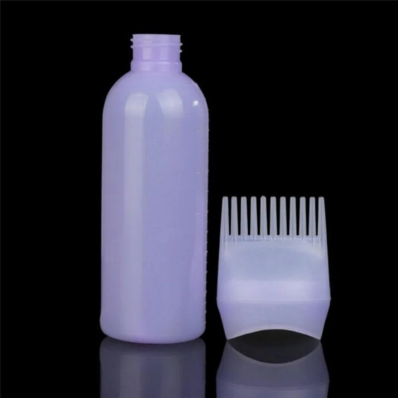 Dyeing Shampoo Bottle Oil Comb 120ML Hair Tools Hair Dye Applicator Brush Bottles Styling Tool Hair Coloring