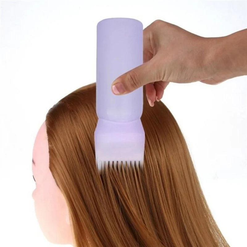 Dyeing Shampoo Bottle Oil Comb 120ML Hair Tools Hair Dye Applicator Brush Bottles Styling Tool Hair Coloring