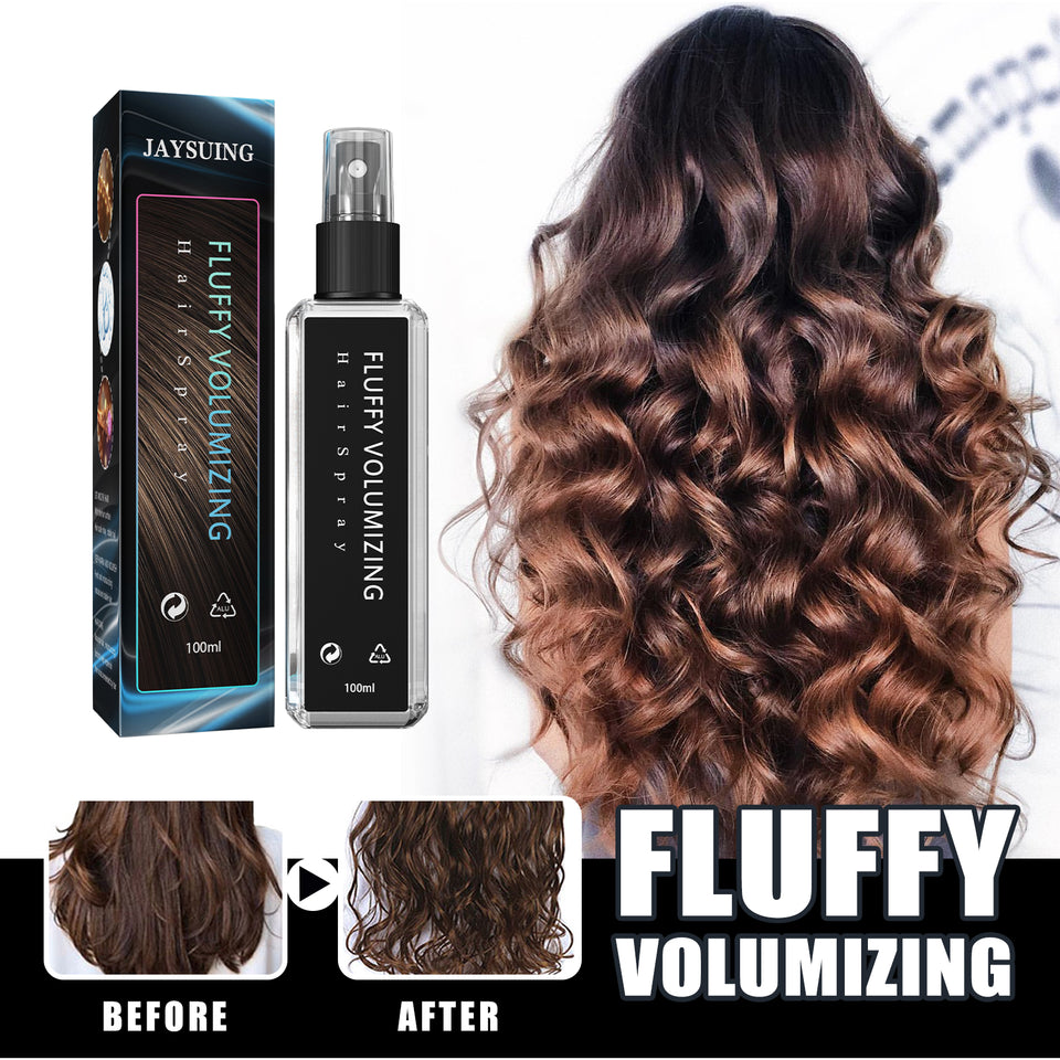 Hair Styling Spray Moisturizing Styling Fragrance Lasting Curly Hair Styling Dry Gel Hairspray Hair Fluffy Gel Water 100ml